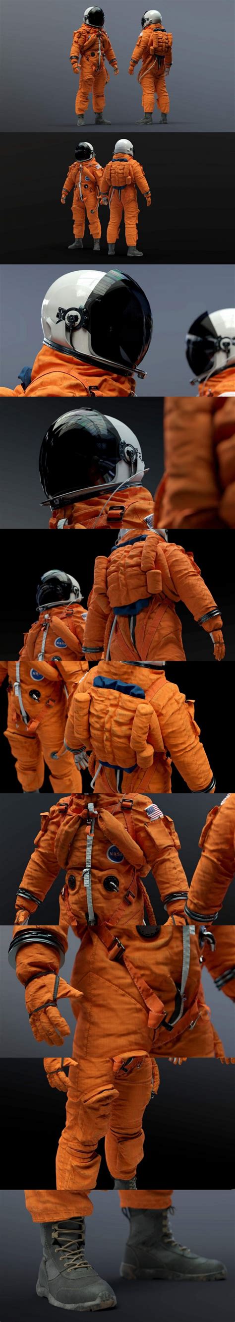 Desire FX 3d models | NASA ACES Space Suit