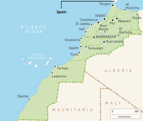 A complete guide to the Map of Morocco - Grand Morocco