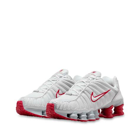 Women's Shox TL Platinum Tint/White/Gym Red | SUBTYPE