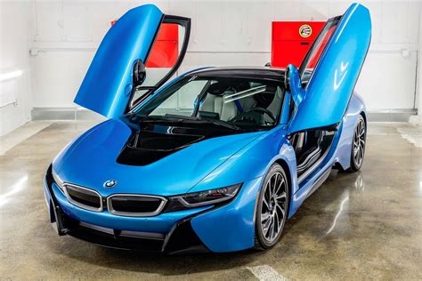 Practically New 2014 BMW i8 Plug-in Hybrid Sports Car on Collecting Cars