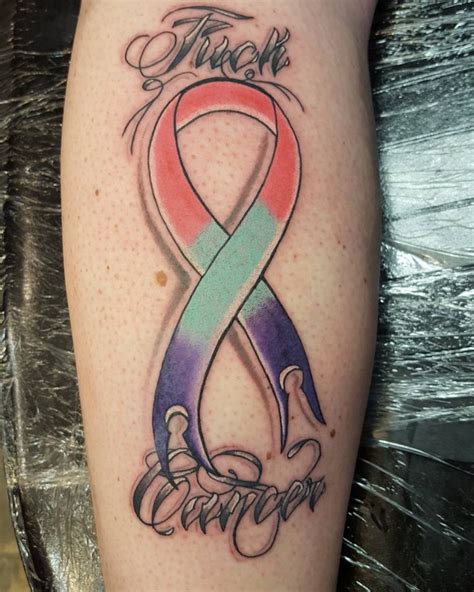 65+ Best Cancer Ribbon Tattoo Designs & Meanings - (2019)