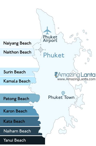 Phuket Map