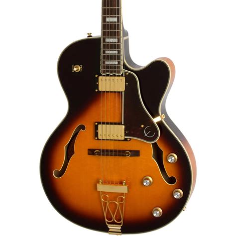 Epiphone Joe Pass Emperor-II PRO Electric Guitar Vintage Sunburst ...