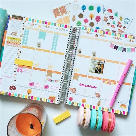 Planner Decoration Ideas: October 2015 (Erin Condren Vertical) - The ...