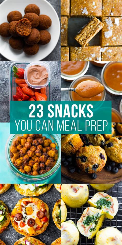 23 Healthy Snacks You Can Meal Prep | Blog Hồng