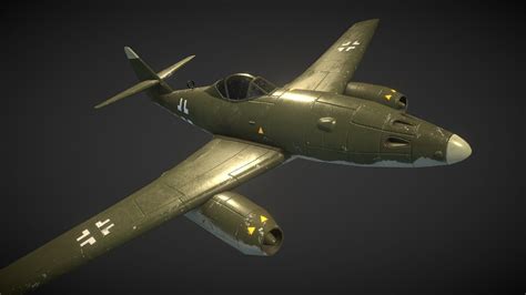 Messerschmitt Me 262 3D model | CGTrader