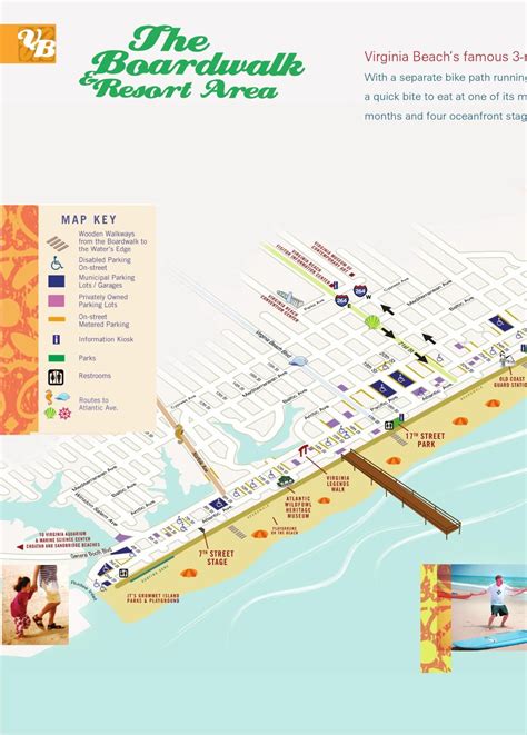 Virginia Beach Map Boardwalk - Draw A Topographic Map