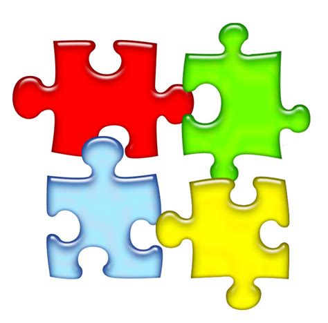 Puzzle Pieces Clipart - ClipArt Best