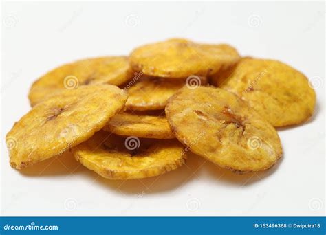 Sweet banana chips stock photo. Image of fruit, crunch - 153496368