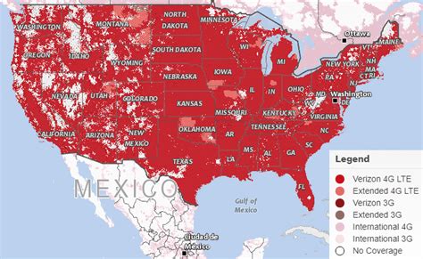 Verizon Lte Coverage Map - Map Of New Mexico