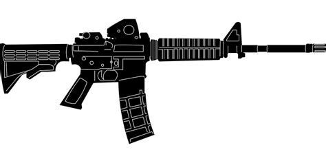 Download M16, Rifle, Ar. Royalty-Free Vector Graphic - Pixabay