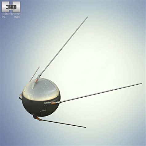 Sputnik 1 Free 3D Model - .blend .obj .fbx .stl .dae .abc - Free3D