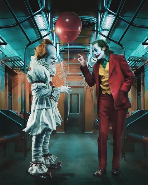 Pennywise VS Joker! Who will win? | Joker wallpapers, Joker art, Joker pics