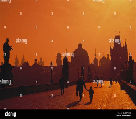 Prague, Charles Bridge Stock Photo - Alamy