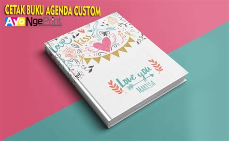 Cetak Buku Agenda Custom Murah | Proses Cepat | AyoNgeprint.com