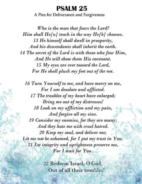 Pin by Areli on Jesus | Psalm 25, Psalms, Everyday prayers