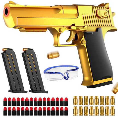 Buy Toy , Shell Ejection Soft Bullet Toy Pistol, Gifts for Boys and ...