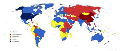 World War 3 map (neutralised and corrected) : r/MapPorn