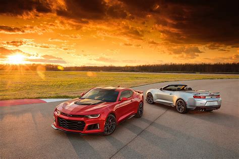 2017 Chevrolet Camaro ZL1 Convertible Brings Its Soft Top in New York ...