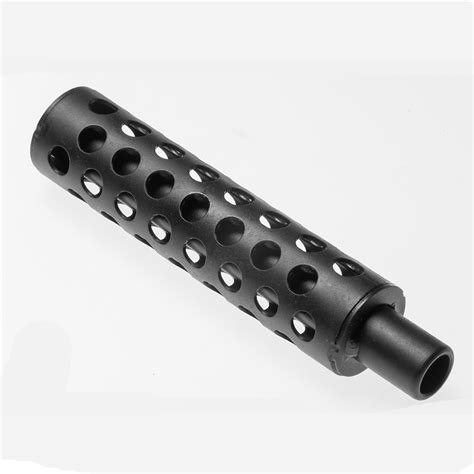 INTRATEC TEC-9 9mm Barrel Extension with Vented shroud (holes) 3/4x10 ...