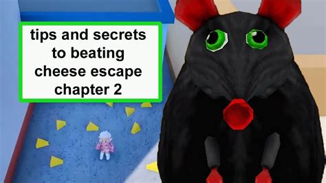 Roblox Cheese Escape Chapter 2 Map