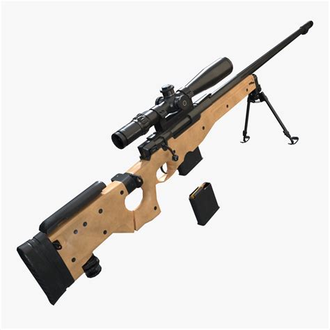 3D model l115a3 sniper rifle - TurboSquid 1464200