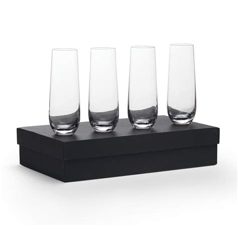 Stemless Champagne Flutes - Global CMA