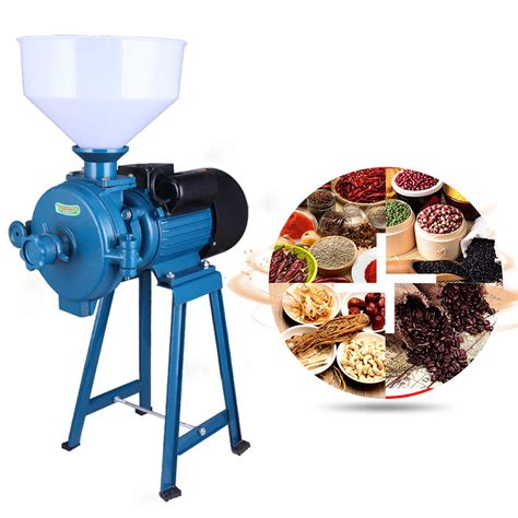 Electric Grain Mill Cereals Corn Grain Rice Coffee Wheat Grinder ...