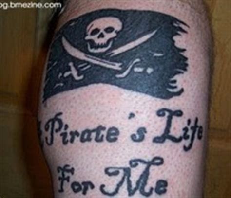 beauty tattoo: Pirate Flag Tattoos