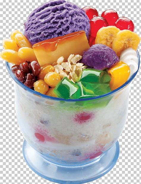 Ice Cream Halo-halo Filipino Cuisine Shaved Ice Dessert PNG, Clipart ...