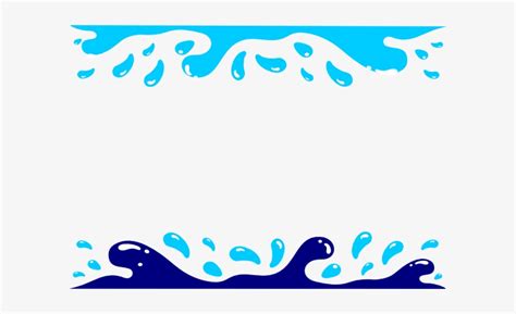 Waves Clip Art Water Waves Border Clipart Ocean Waves Borders | Images ...