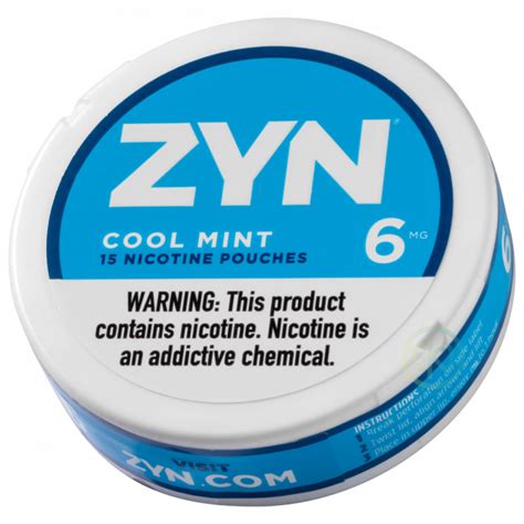 Buy ZYN Cool Mint 6MG Online - In Stock & Fast Shipping