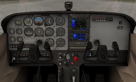 Cessna 172 Cockpit