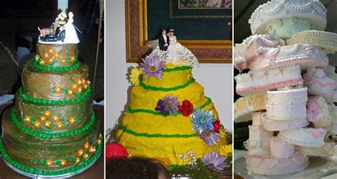 14 Hilarious Wedding Cake Fails You Will Love