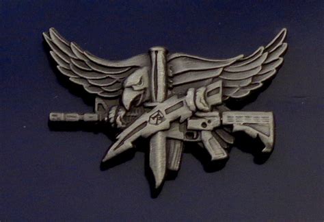 SWAT Operator Insignia With Eagle Center Mass ANTIQUE SILVER - Etsy