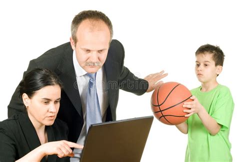 Busy Parents Stock Photography - Image: 14509282