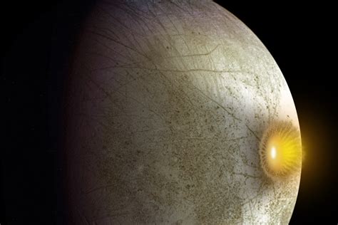 Comets could deliver ingredients for life to Europa's subsurface ocean ...