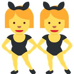 👯‍♀️ Women With Bunny Ears Emoji — Dictionary of Emoji, Copy & Paste