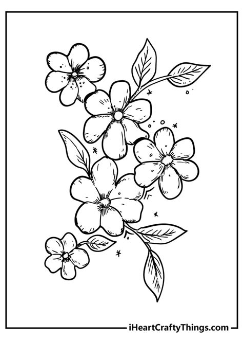 New Beautiful Flower Coloring Pages - 100% Unique (2022) (2022)