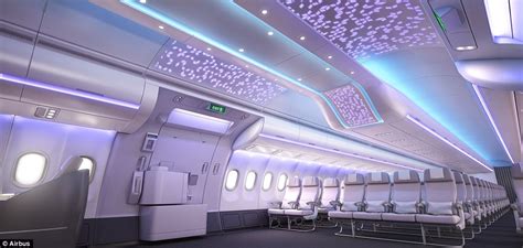 Airbus unveils cabin interior for A330neo planes | Daily Mail Online