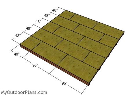 20x20 Shed Plans | PDF Download | MyOutdoorPlans