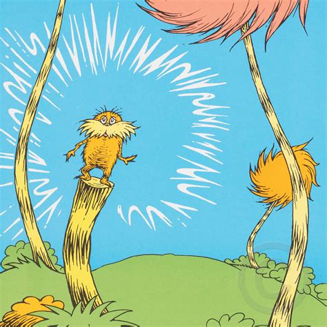 The Lorax - Book Cover — The Art of Dr. Seuss Collection, Published by ...