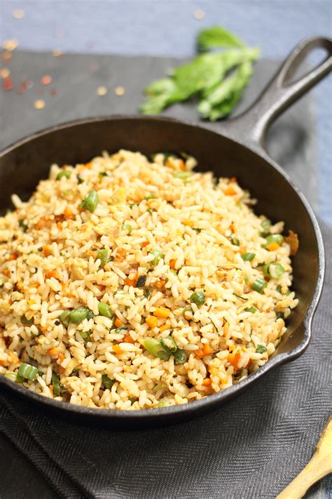 Vegetable and Egg Fried Rice from Left over Rice - Suji's Cooking