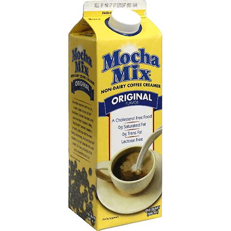 Mocha Mix Original Non-Dairy Creamer 1 Qt Carton | Milk & Cream ...