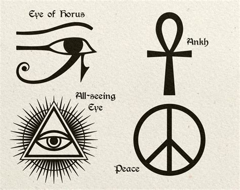 15 Religious Esoteric & Occult Symbols Vector Clip Art - Etsy España ...