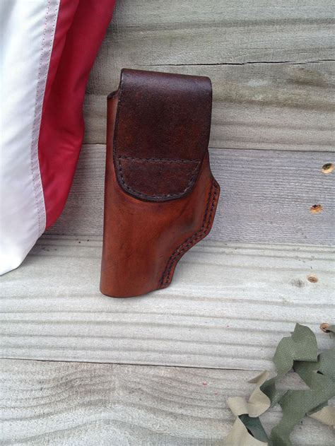 Glock 23 Leather Belt Loop Holster - Etsy