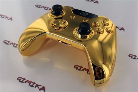 Gold Chrome Xbox One | Xbox one controller, Xbox one, Custom controllers