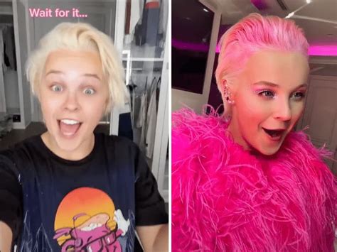 JoJo Siwa Debuts Pink Hair, Shares How She Achieved the Look