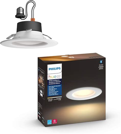 Philips Hue White Ambiance LED Smart Retrofit 5/6-inch Recessed ...