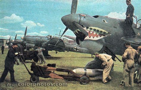 Junkers Ju 87 Stuka - World War 2 Color Photo